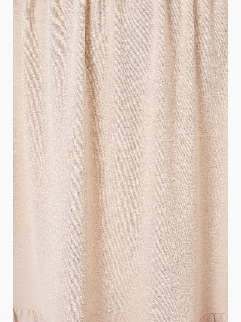 Jupe longue ayrobin bdart Beige argile - Kiabi