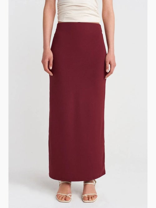 Jupe longue crayon à taille haute dilvin - Kiabi Jupe longue crayon à taille haute dilvin - Kiabi