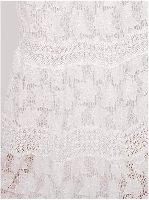 Jupe longue dentelle XESTINA - Kiabi