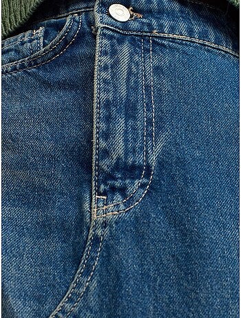 Jupe longue en denim, coupe trapèze, taille haute dilvin