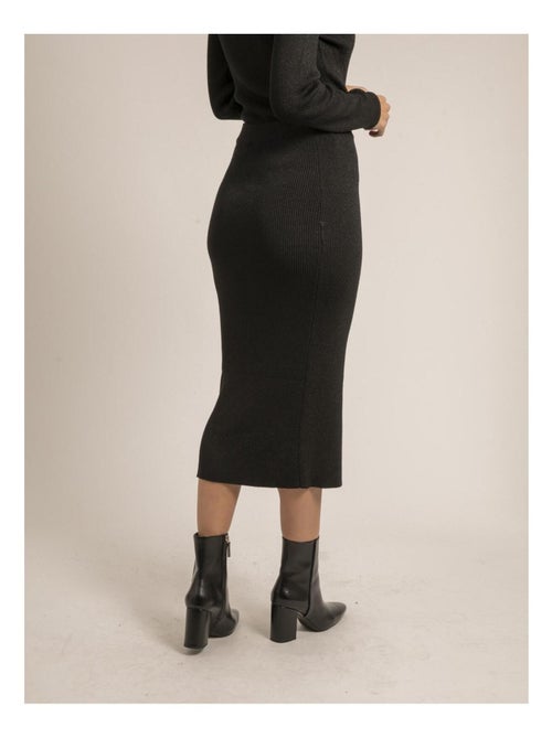 Jupe longue en maille XOTELLE - Kiabi