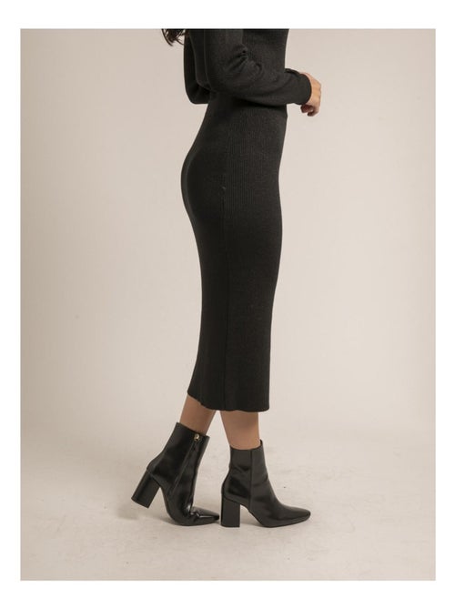 Jupe longue en maille XOTELLE - Kiabi