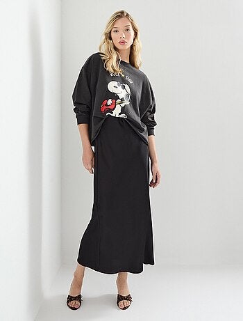 Jupe longue en satin, MO Fashion