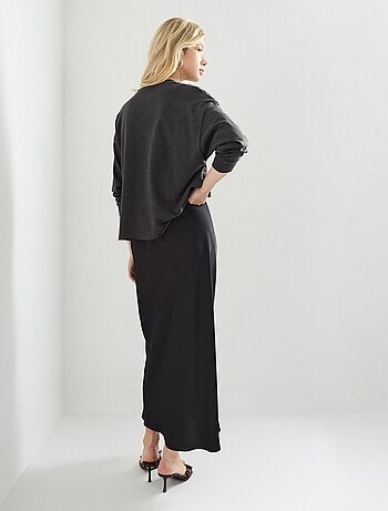 Jupe longue en satin, MO Fashion