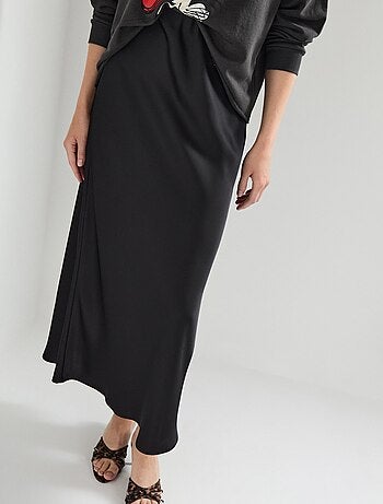 Jupe longue en satin, MO Fashion