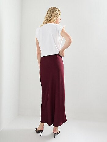 Jupe longue en satin, MO Fashion