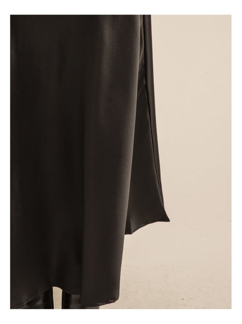 Jupe longue en satin XABATIA - Kiabi