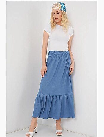 Jupe longue en tricot bdart