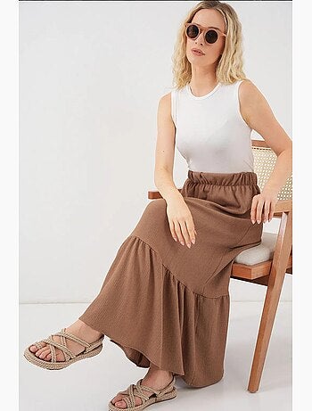 Jupe longue en tricot bdart