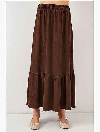 Jupe longue en tricot bdart