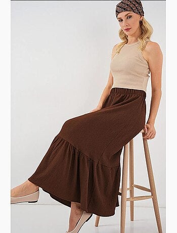 Jupe longue en tricot bdart