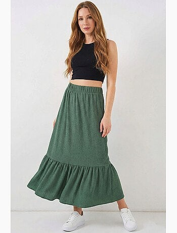 Jupe longue en tricot bdart