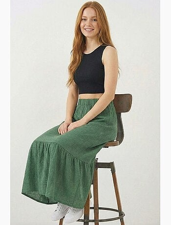 Jupe longue en tricot bdart