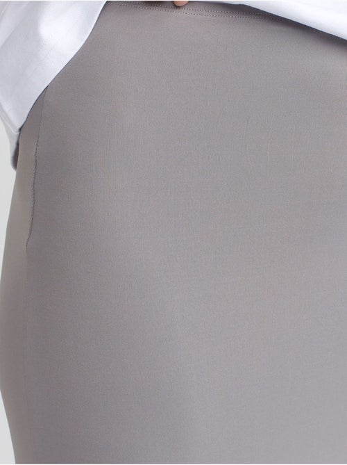 Jupe Longue Évasée À Taille Haute - Kiabi