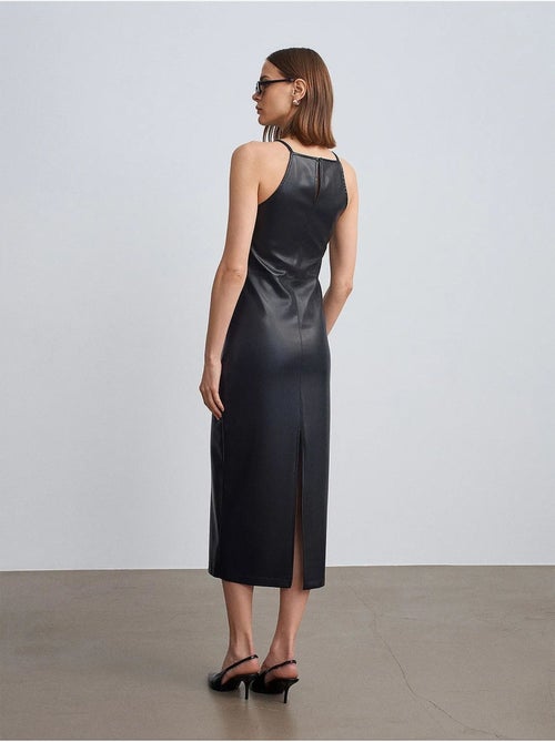 Jupe longue femme en pu dilvin - Kiabi Jupe longue femme en pu dilvin - Kiabi
