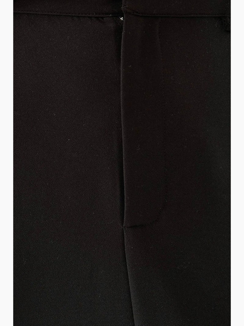 Jupe longue fendue hiccup Noir - Kiabi