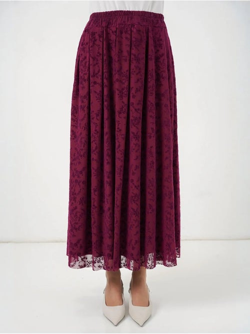 Jupe longue fleurie taille haute bdart - Kiabi Jupe longue fleurie taille haute bdart - Kiabi
