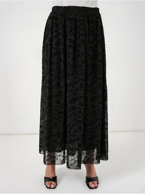 Jupe longue fleurie taille haute bdart - Kiabi Jupe longue fleurie taille haute bdart - Kiabi