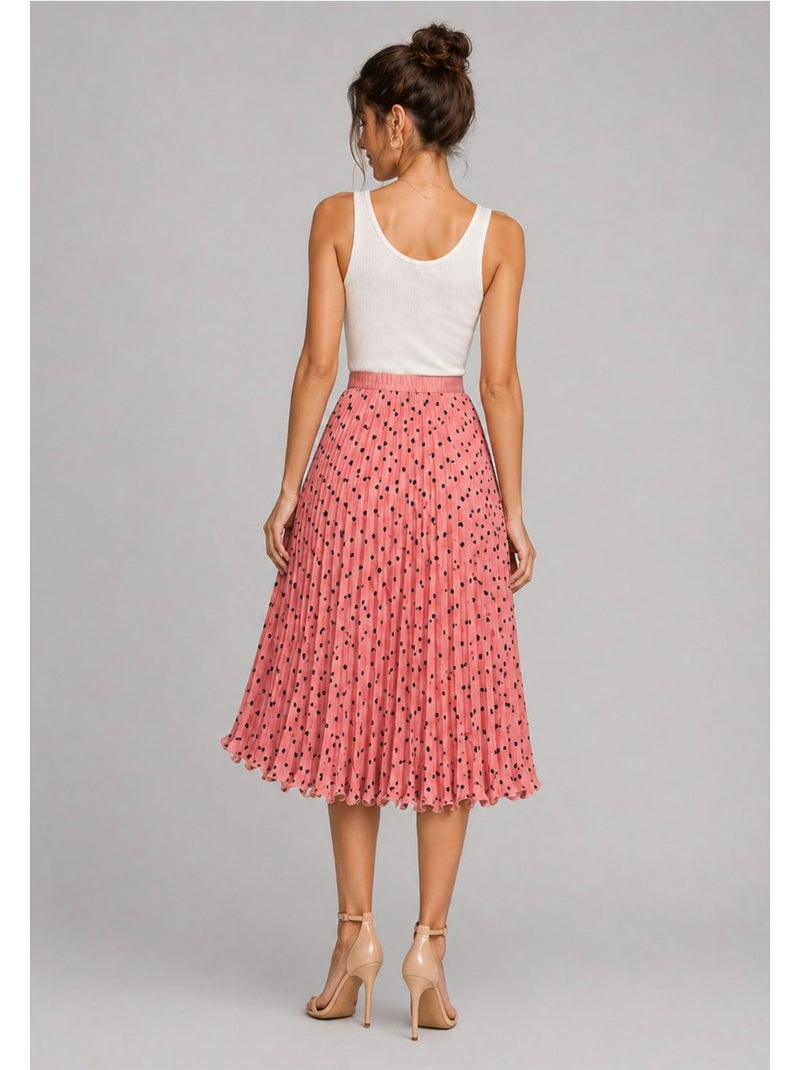 Jupe longue Kebello Rose - Kiabi
