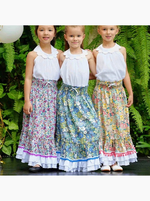 Jupe Longue liberty    2-en-1  ESMERALDA - La Faute à Voltaire - Kiabi