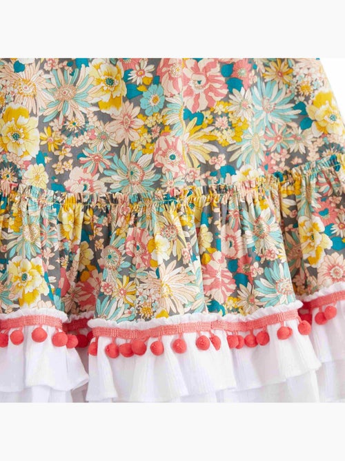 Jupe Longue liberty    2-en-1  ESMERALDA - La Faute à Voltaire - Kiabi