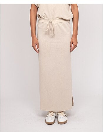 Jupe longue molleton XIVELA