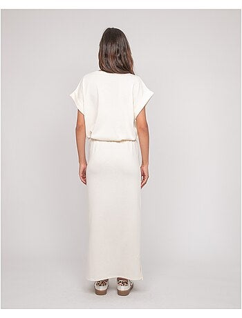 Jupe longue molleton XIVELA