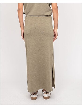 Jupe longue molleton XIVELA
