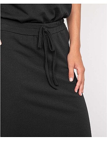 Jupe longue molleton XIVELA
