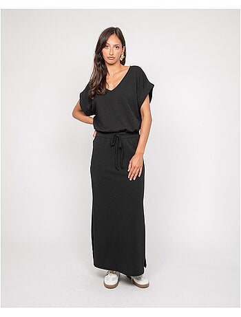 Jupe longue molleton XIVELA