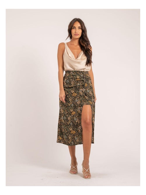 Jupe longue motifs XABEA - Kiabi