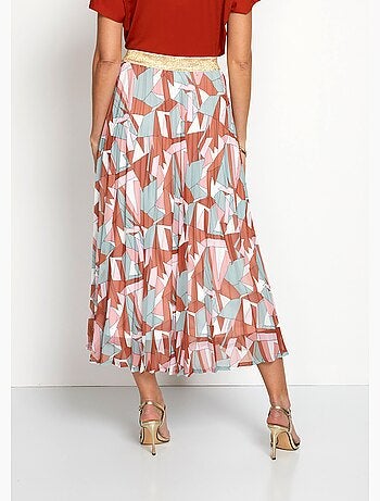 Jupe longue plissé permanent - Afibel