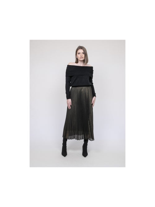 Jupe longue plissée XIAMARA - Kiabi