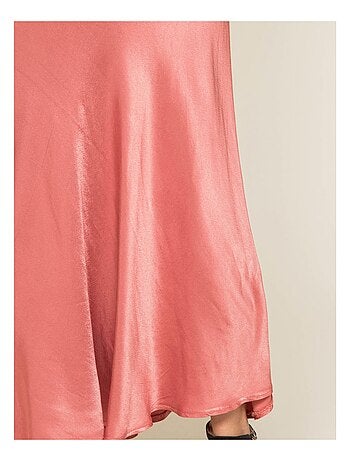 Jupe longue satin XATIN