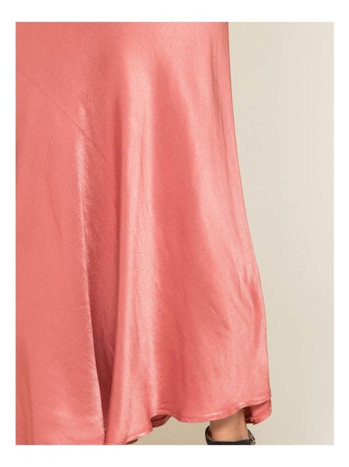 Jupe longue satin XATIN - Kiabi
