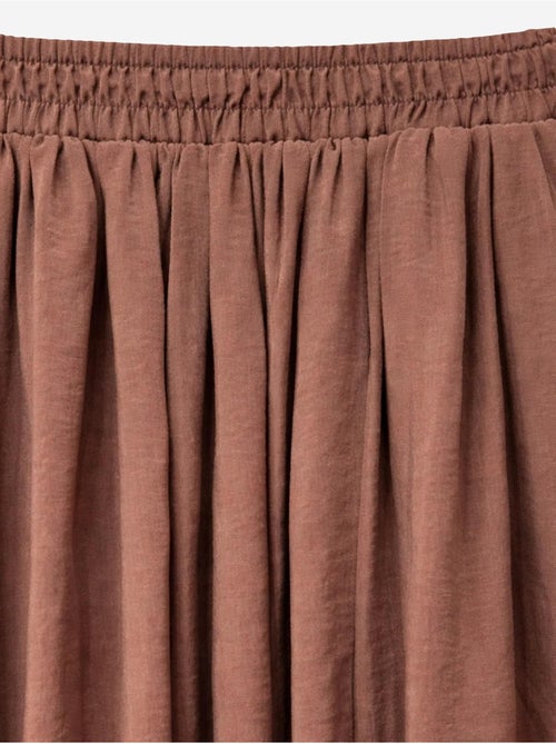 Jupe longue taille haute avec cordon de serrage à la taille mixray - Kiabi Jupe longue taille haute avec cordon de serrage à la taille mixray - Kiabi