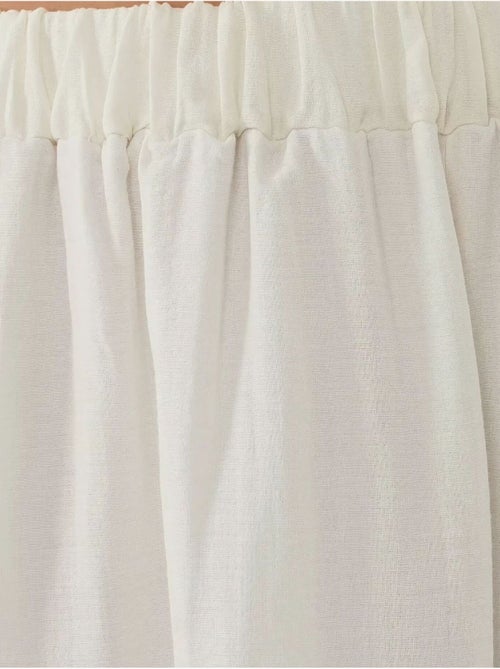 Jupe longue taille haute en A avec fente - Kiabi Jupe longue taille haute en A avec fente - Kiabi