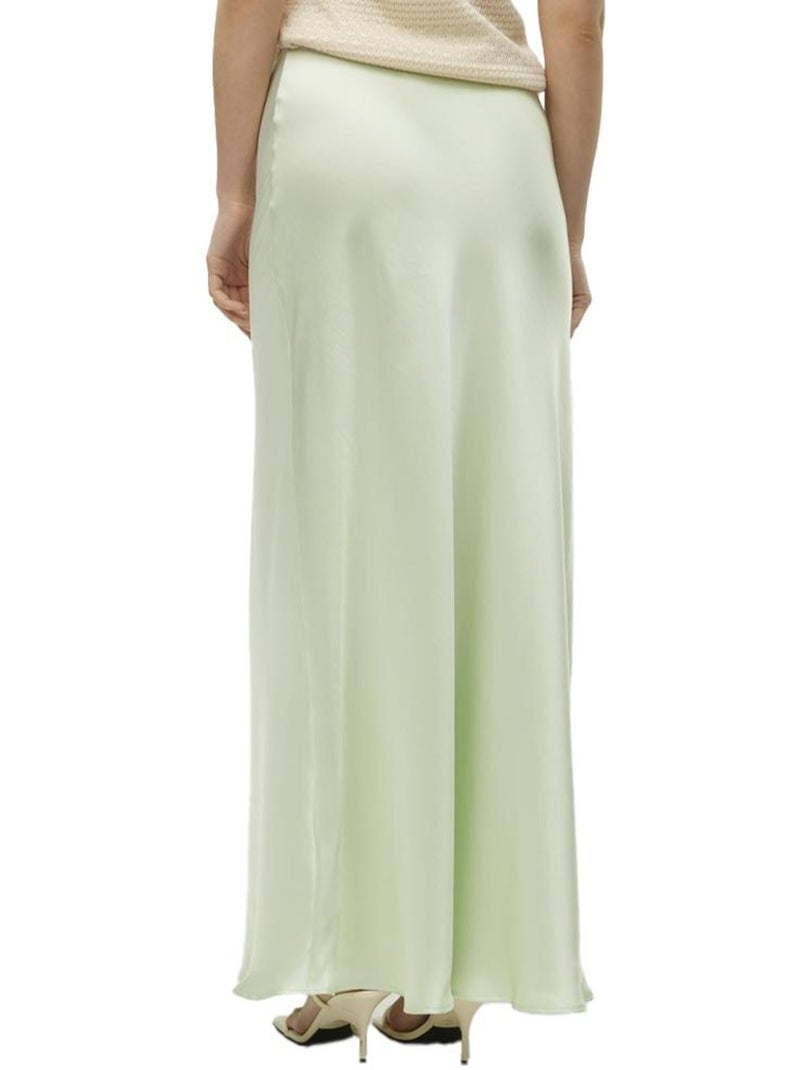 Jupe longue taille haute Vero Moda Vert - Kiabi