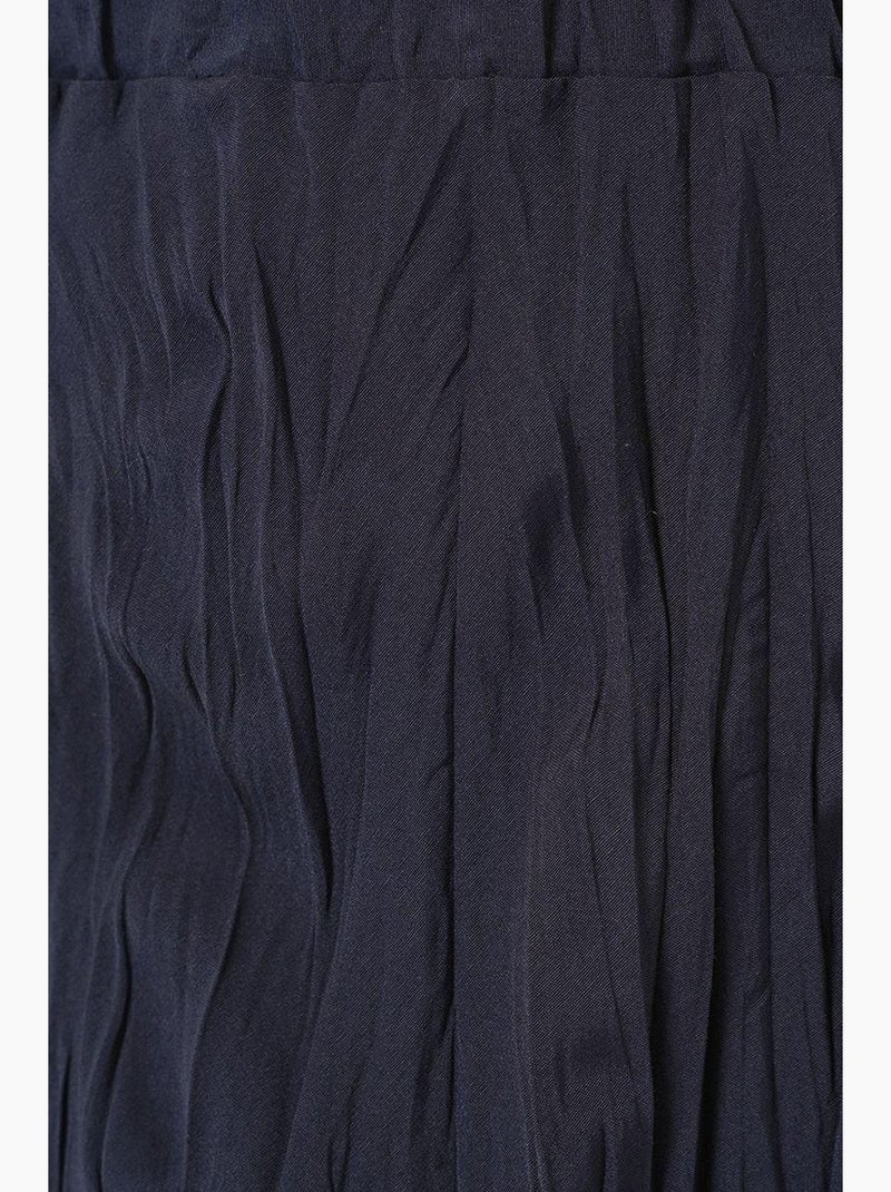 Jupe longue texturée bdart Bleu marine - Kiabi