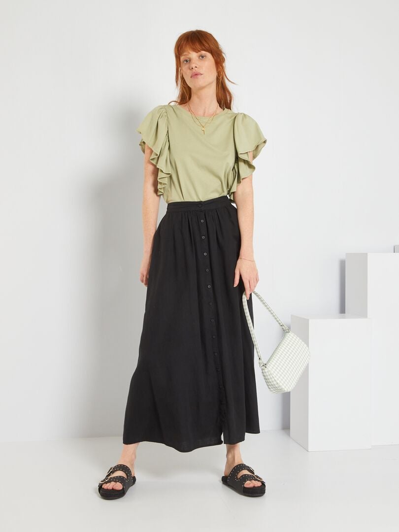 XXU® Jupe Plissée Respirante Extensible à La Mode Short De Sport Jupe Avec Poches Pour Filles