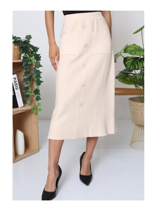 Jupe longue Vero Moda - Kiabi