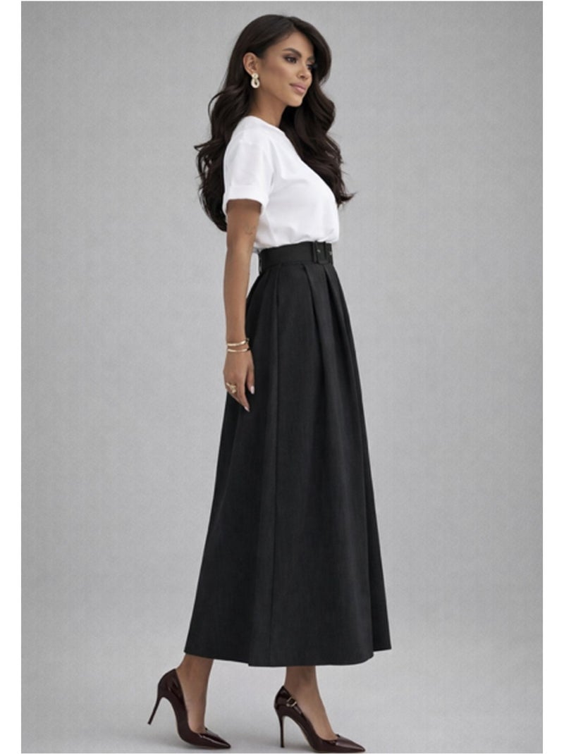 Jupe longue Vero Moda Noir Noir - Kiabi