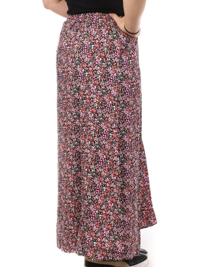 Jupe Longues Imprimé Femme Vero CURVE Moda Noir - Kiabi
