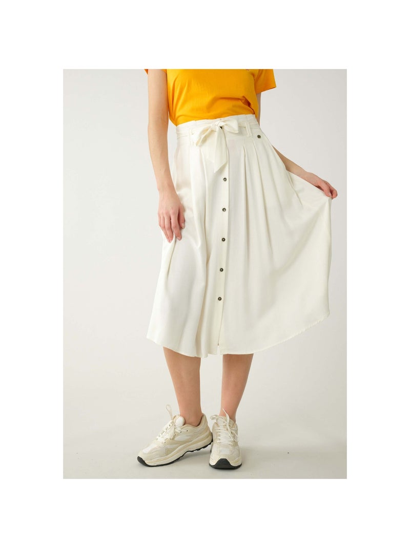 Jupe longueur midi 'Deeluxe' Blanc - Kiabi