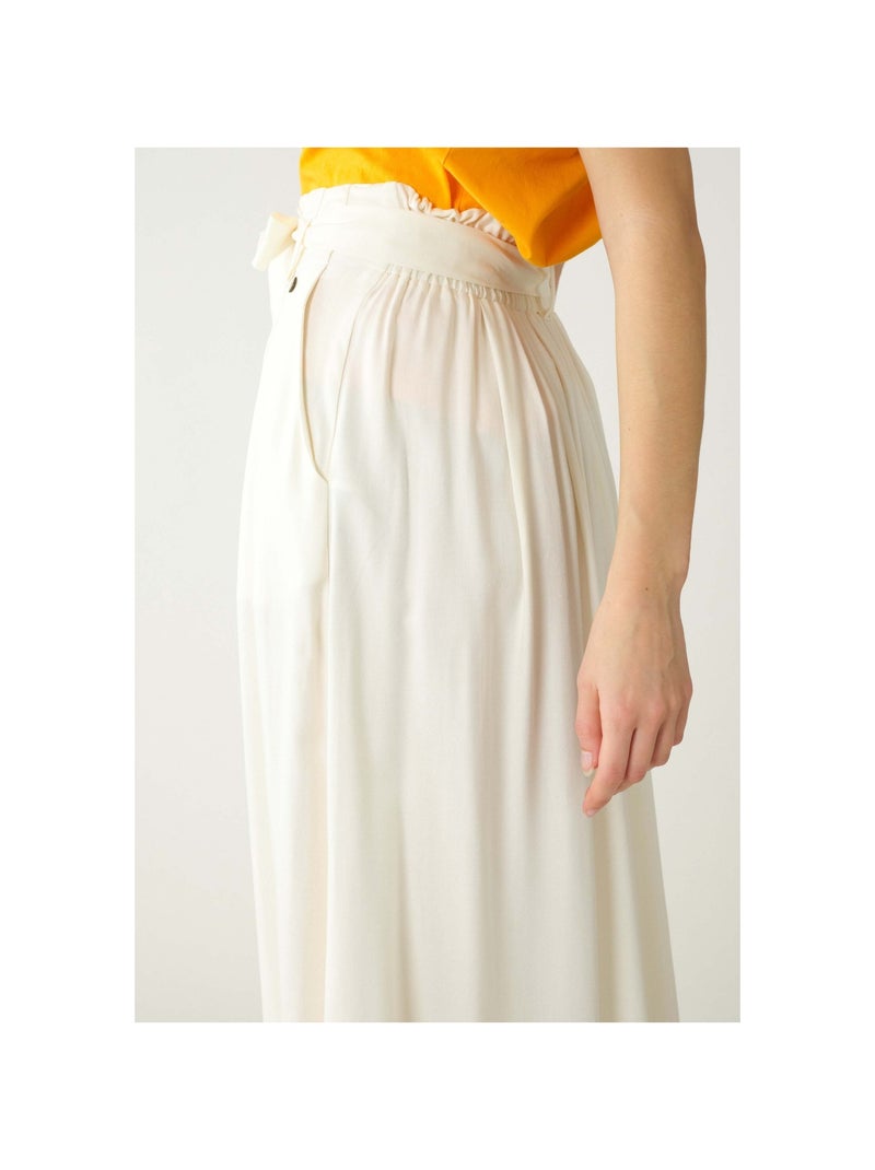 Jupe longueur midi 'Deeluxe' Blanc - Kiabi