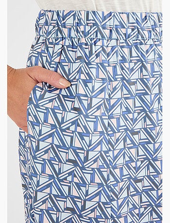 Jupe maille chaude à panneaux - Damart