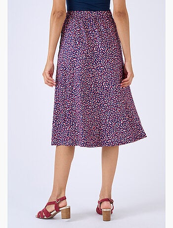 Jupe maille chaude à panneaux - Damart