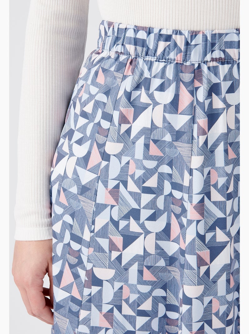 Jupe maille chaude stretch - Damart Rose pâle - Kiabi