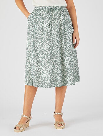 Jupe maille crêpe - Damart