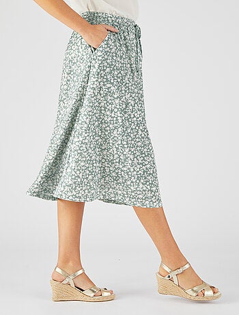 Jupe maille crêpe - Damart